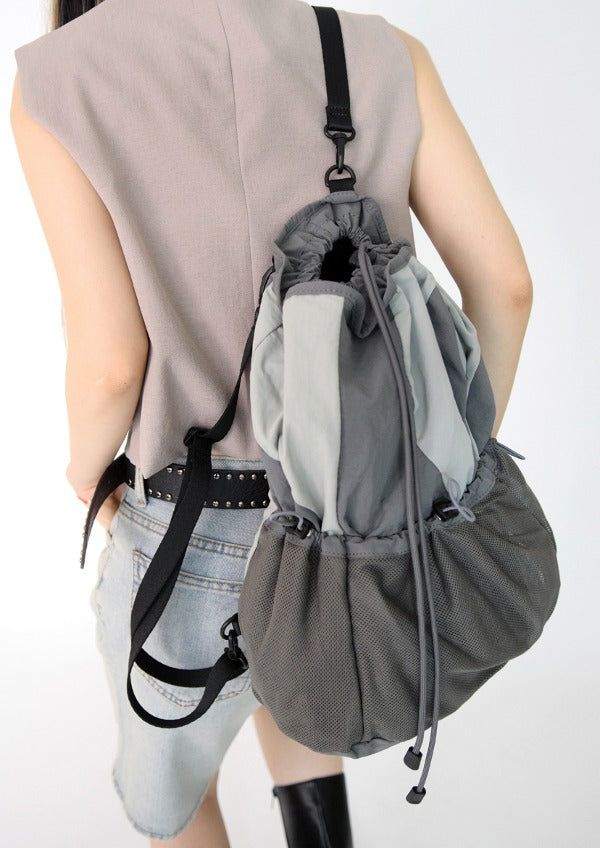 privatelookbook（プライベートルックブック）の「twister net string bag(3color)（Bags）」