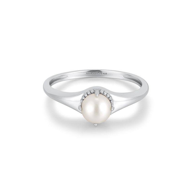ANIA HAIE（アニア ハイエ）の「【キム・ヨナ着用】淡水パールスタッキング925シルバーリングR058-06H（アクセサリー）」