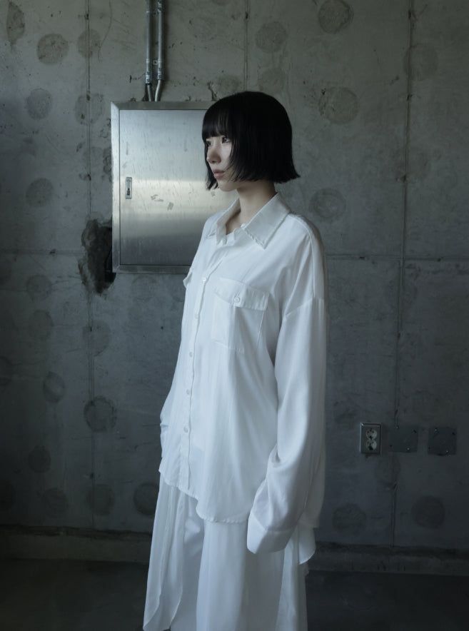 mnem（ムネム）の「Luzen Summer Over Fit Shirt（Tops）」