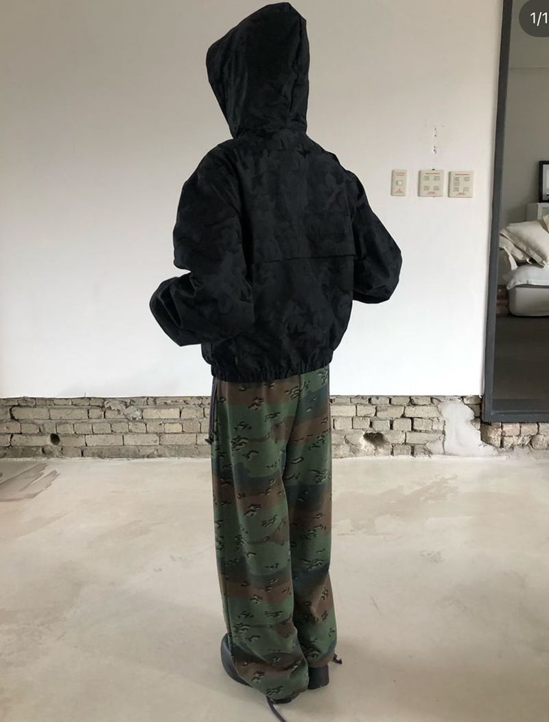 CAMOUFLAGE STRING PANTS (2C)