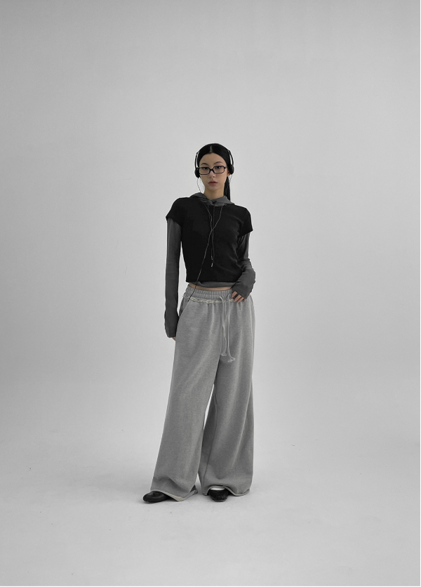 BLACKUP（ブラックアップ）の「[MADE] Hitin Cutting Oversized-Fit Banded Waist Pants（Pants）」