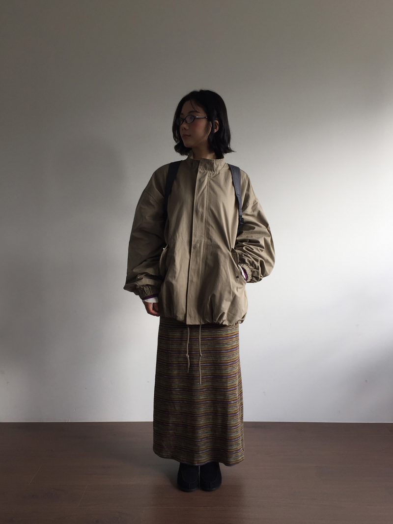 Venti knit long skirt (2color)