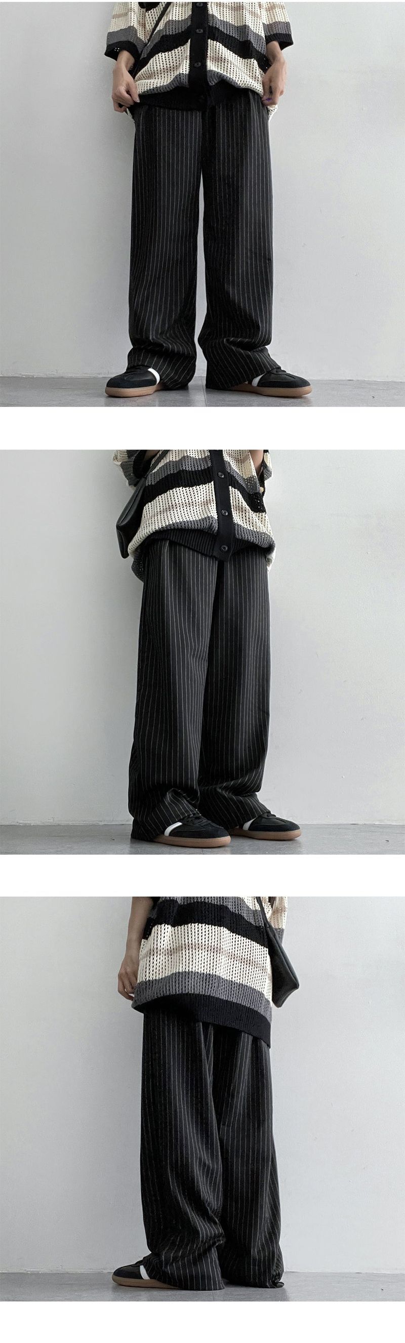 Sit Stripe Banding Pants