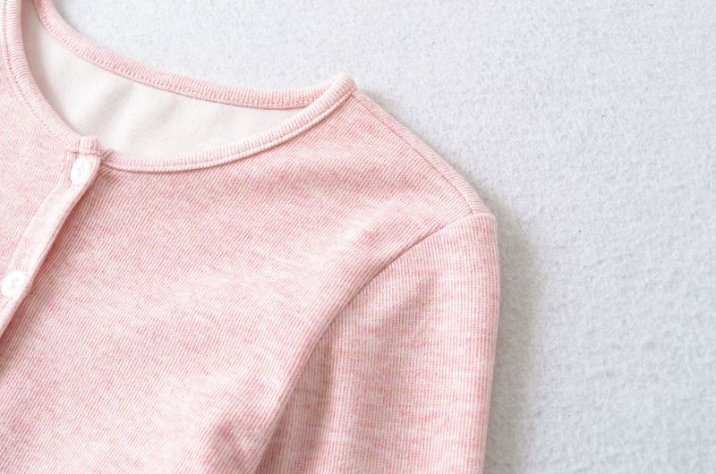 Basic Round Crop Knit Cardigan