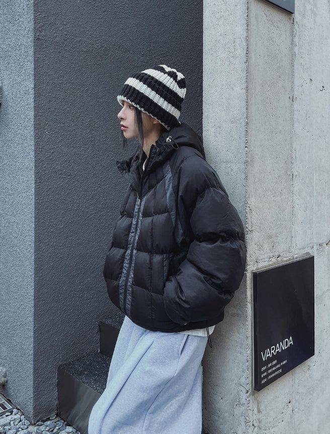 Noah Drop Square Hooded Padding