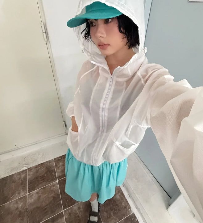 FRILL BUTTON SLEEVELESS