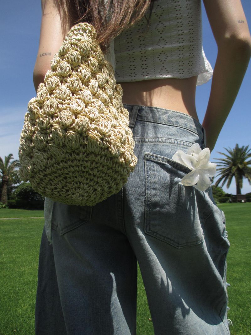 pine rattan bag