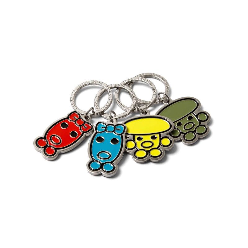 hellodude（ハローデュード）の「Graphic metal keyring（Toys/Key Holders）」
