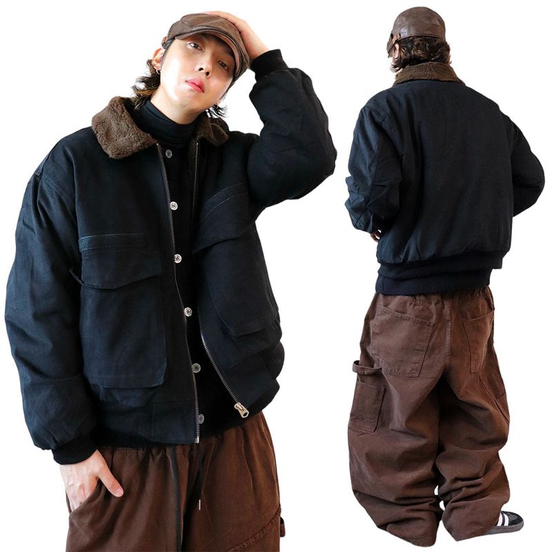 Oversized Out Pocket Wool Jumper