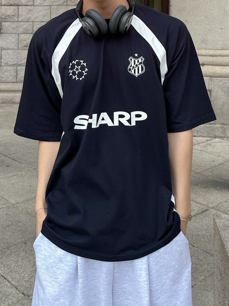 SHARP Raglan Half T
