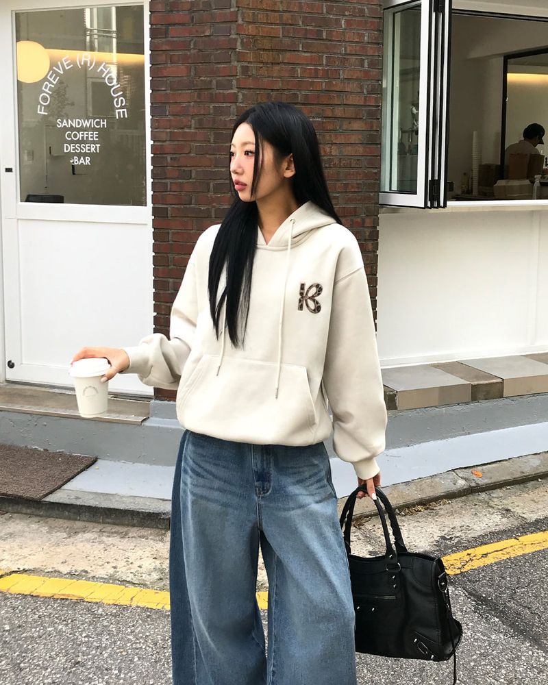 [ORIGINAL] Wrapping Leopard Fleece Hoodie