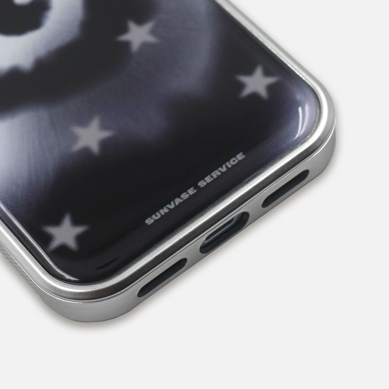 HYPNOTIC STAR CASE_BLACK (silver epoxy)