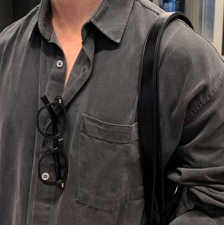 Wonderant Overfit Maximum One Pocket Pigment Shirt