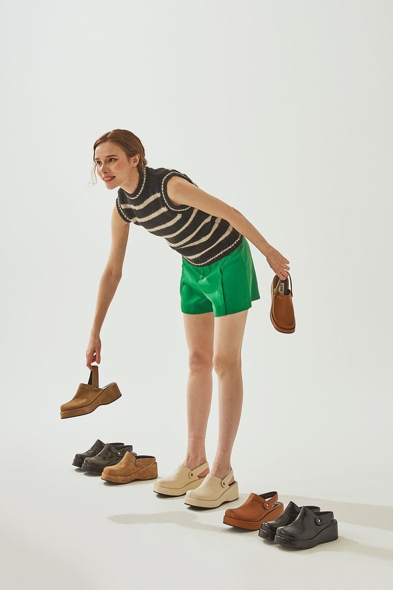 TOBE CHUNKY CLOG_5COLORS