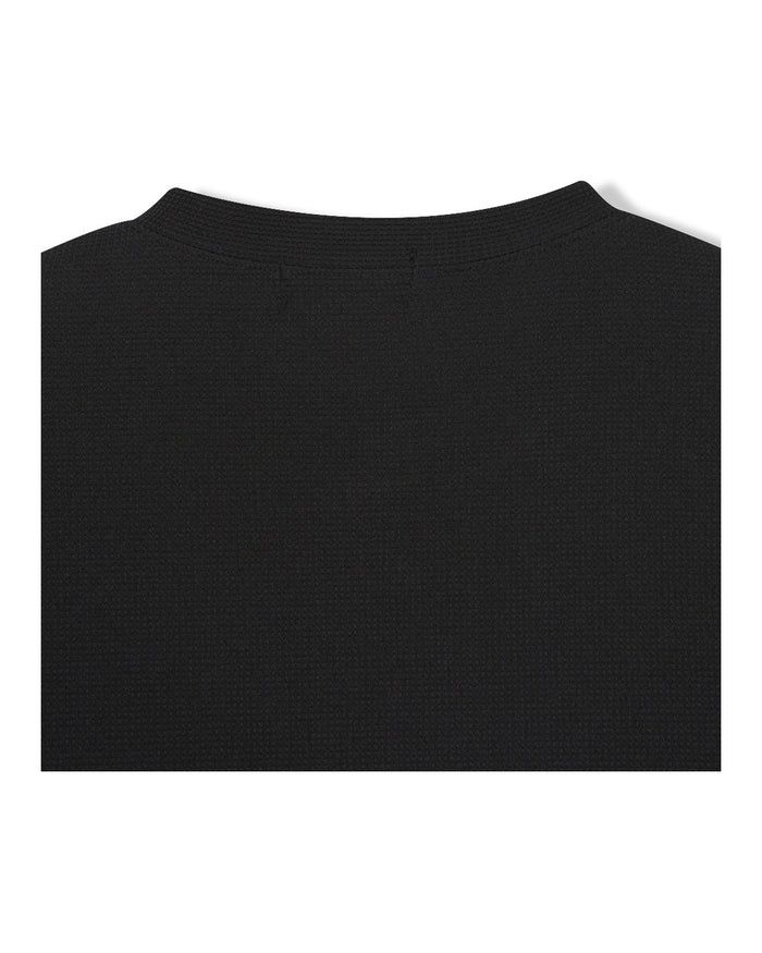 (UNISEX) Project Waffle Henley Long Sleeve