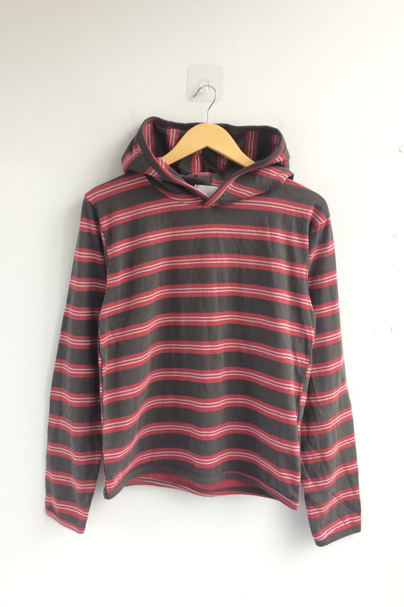 Stripe Lime Hood