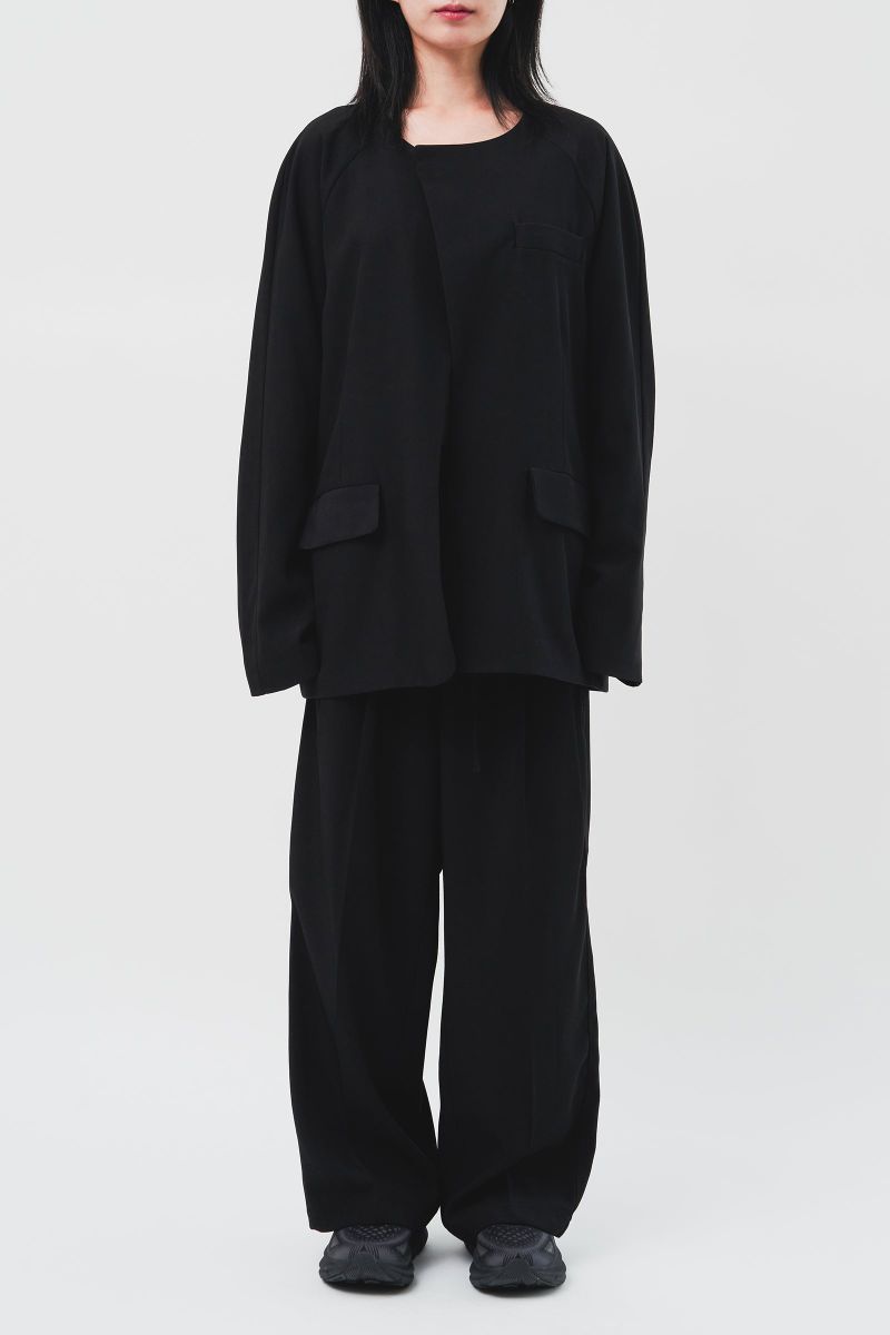 Oriental Rope Wide Trousers (2color)