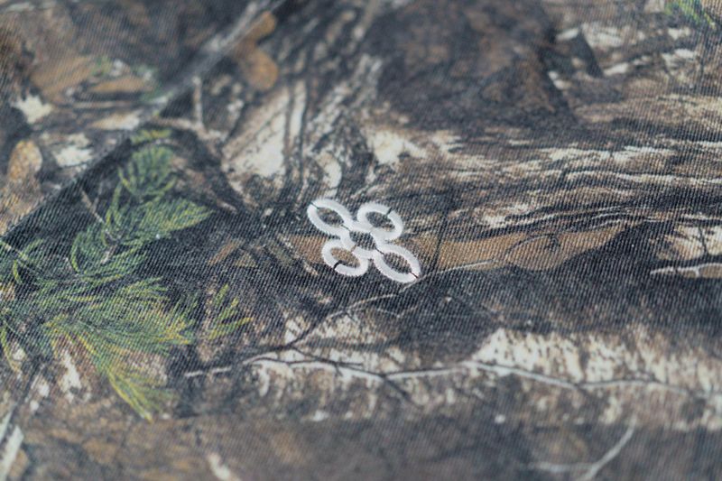 real tree camo zip-up hoodie