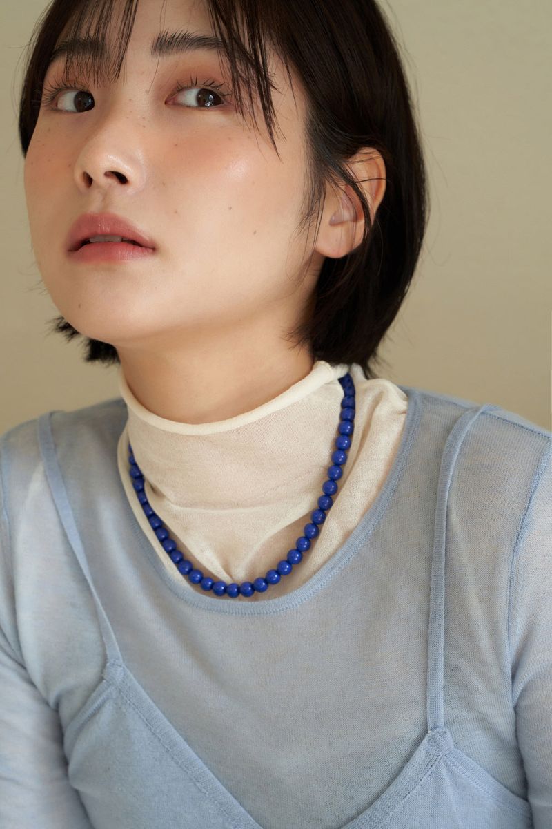 cobalt blue necklace