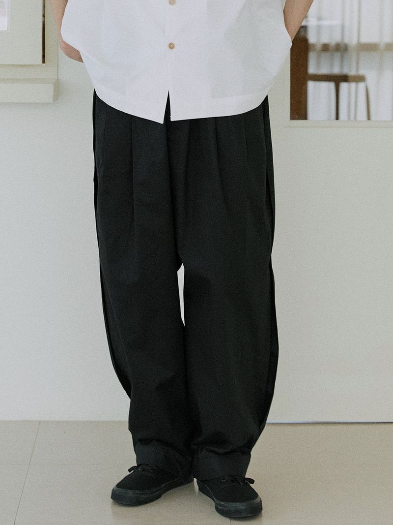 malen（マレン）の「unisex side balloon pants black（Pants）」