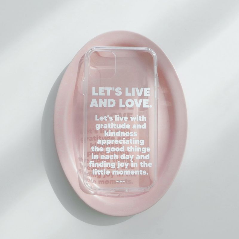 let's live and love case.