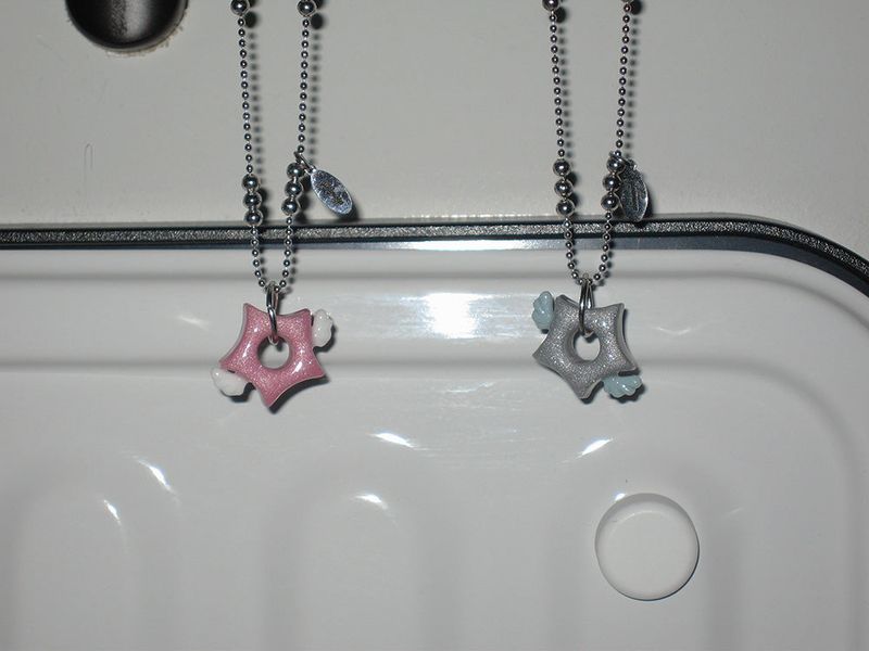 gleaming little star wing necklace [silver]