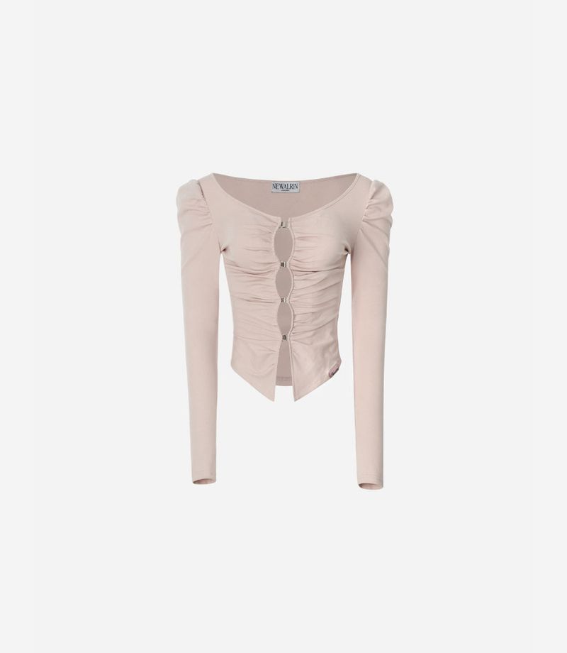 Ruby Shirring Hook Cardigan
