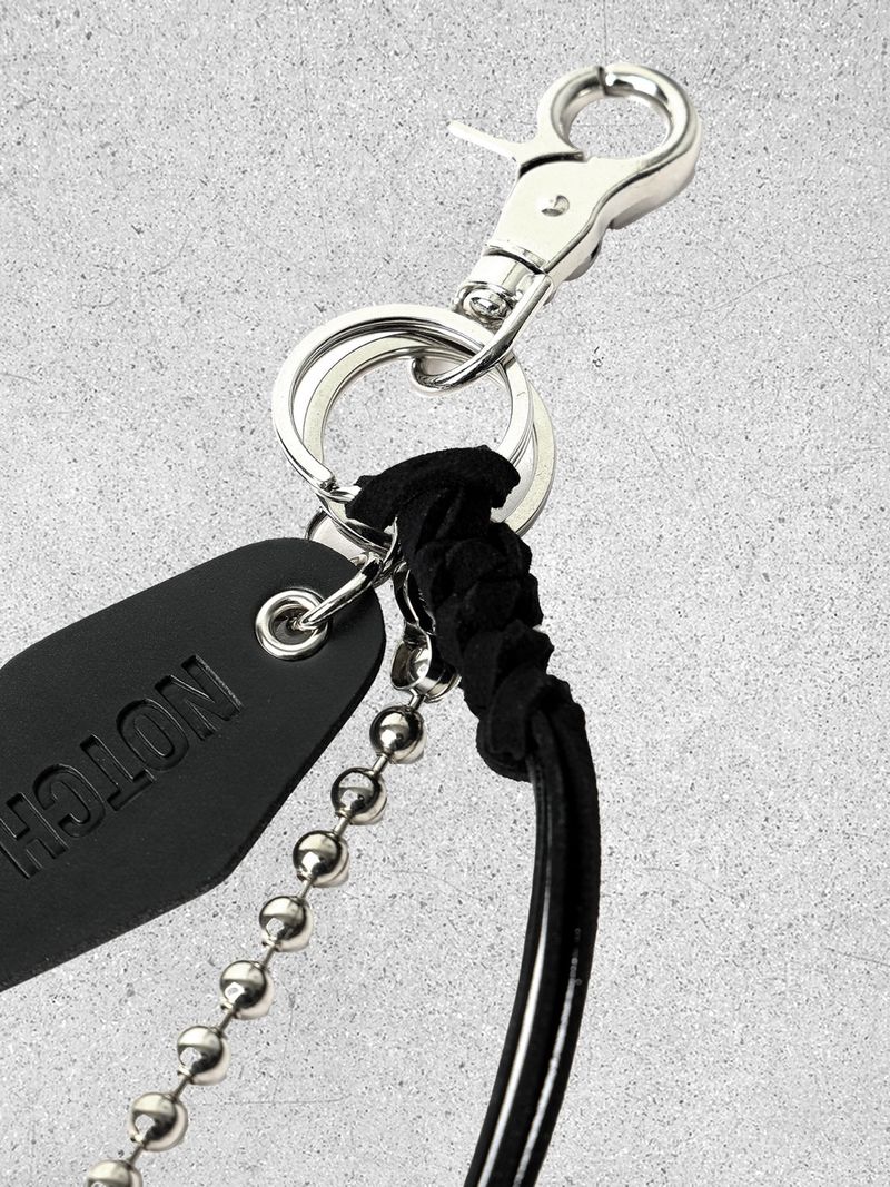 NC notch weaving keyring