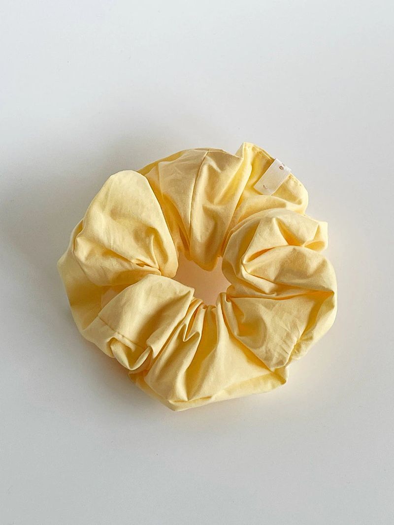 oar（オーエーアール）の「oar Vintage Shirt Scrunchie [Yellow]（Hair Accessories）」