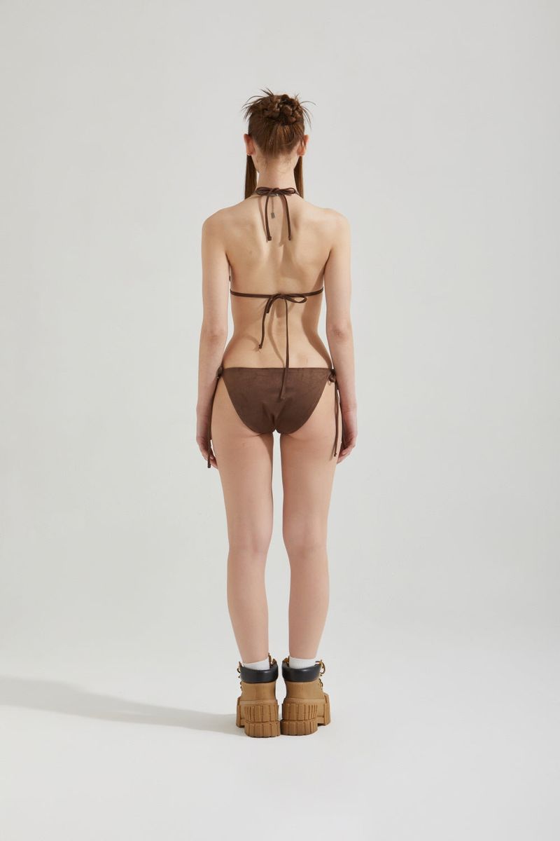 SUEDE BIKINI