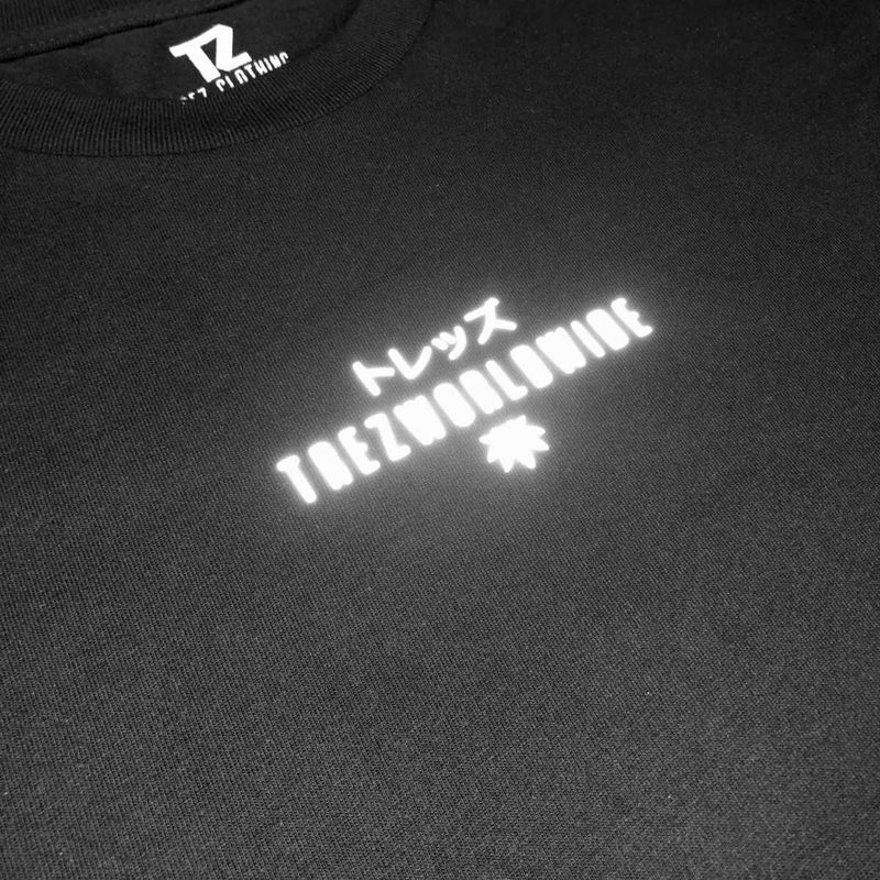 TZ worldwide GOD IS DOPE 3M REFLRETIVE TEE