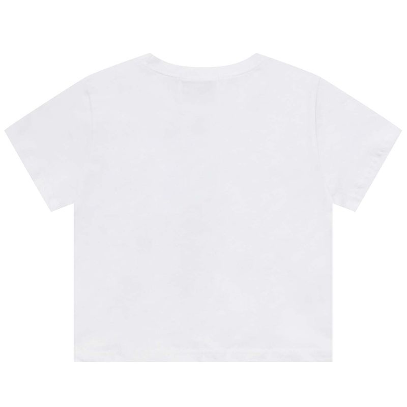 Cat Save The World Pixel art crop T (2Color)