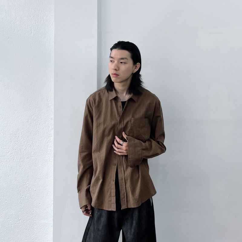 Textured Relaxed Shirt