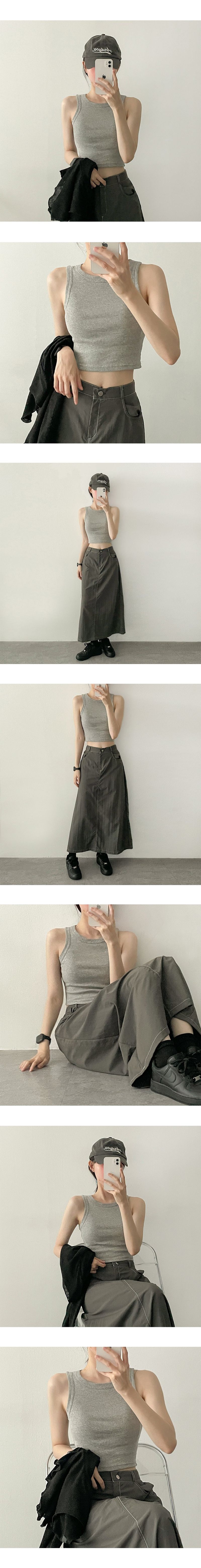 Lochin Round Sleeveless Shirt