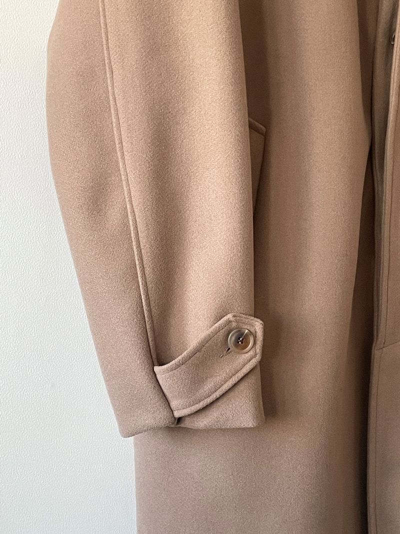 Constant high neck long coat