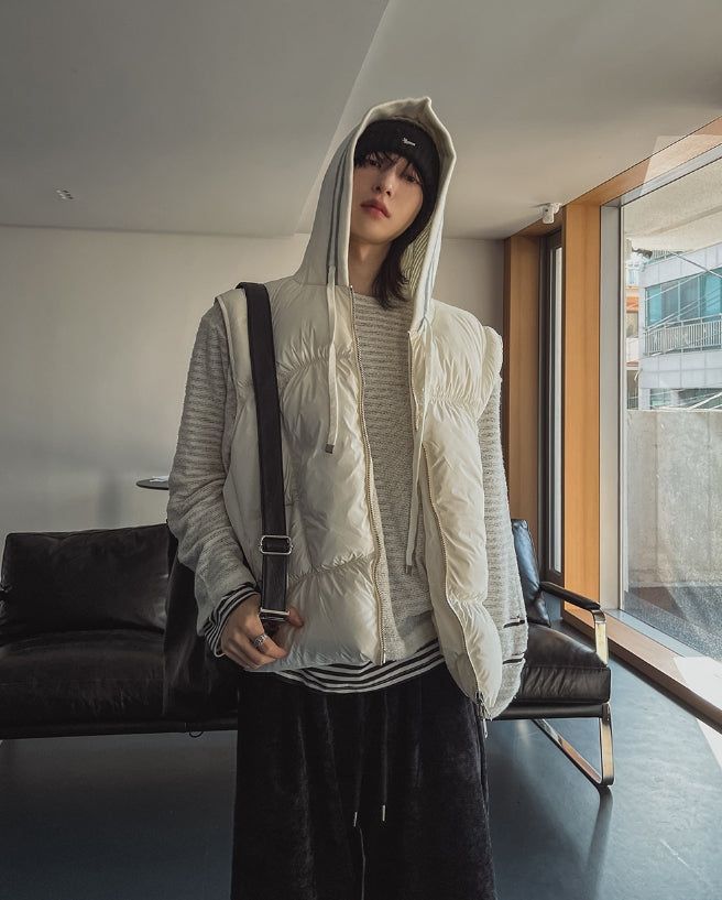 Endo Two Way Hooded Padded Vest