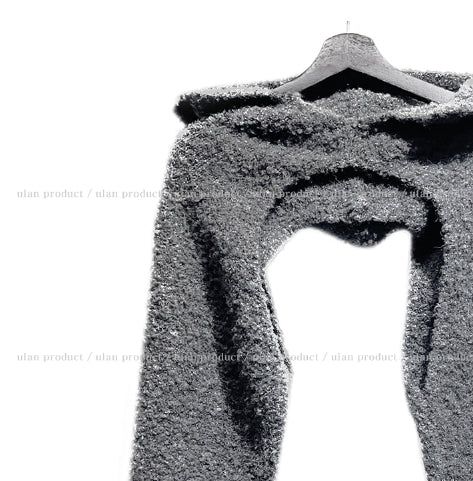 Kaya Boucle Bolero Hood