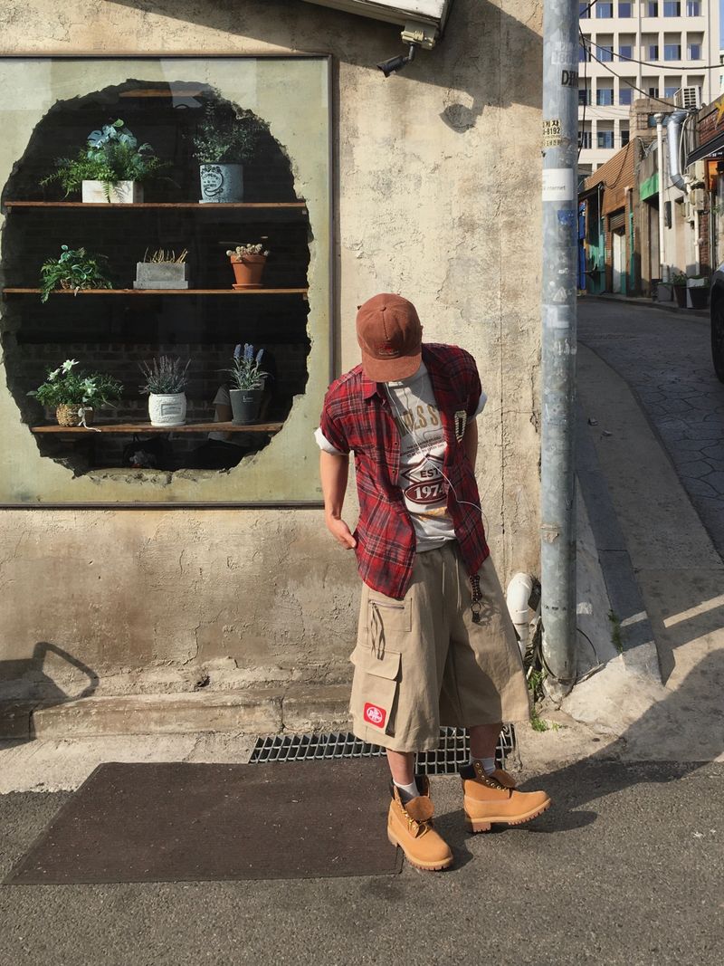 Kinch Pepper Cargo Bermuda Pants 2C