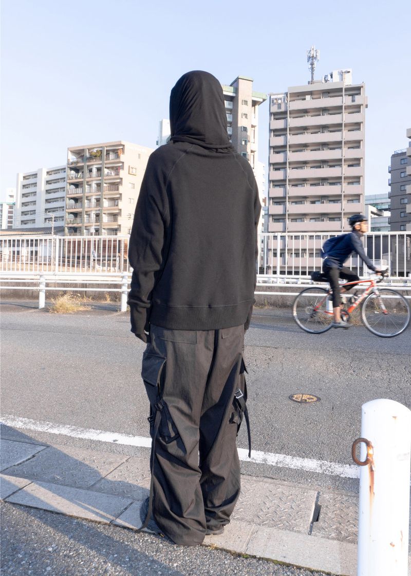 ストラップワイドカーゴパンツ