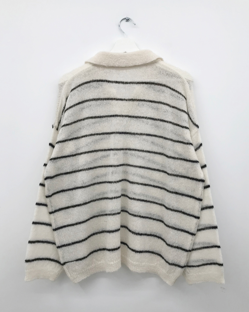 Masque V-collar knit (4color)