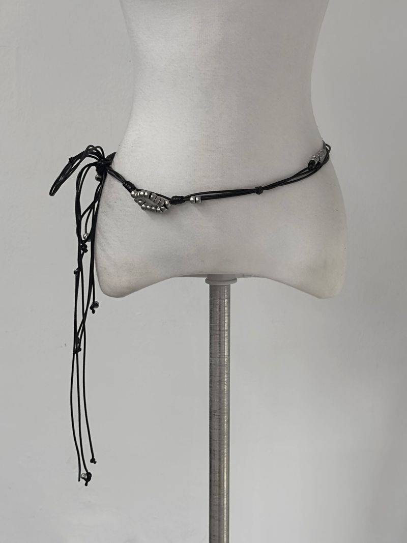 knot tie wrap belt
