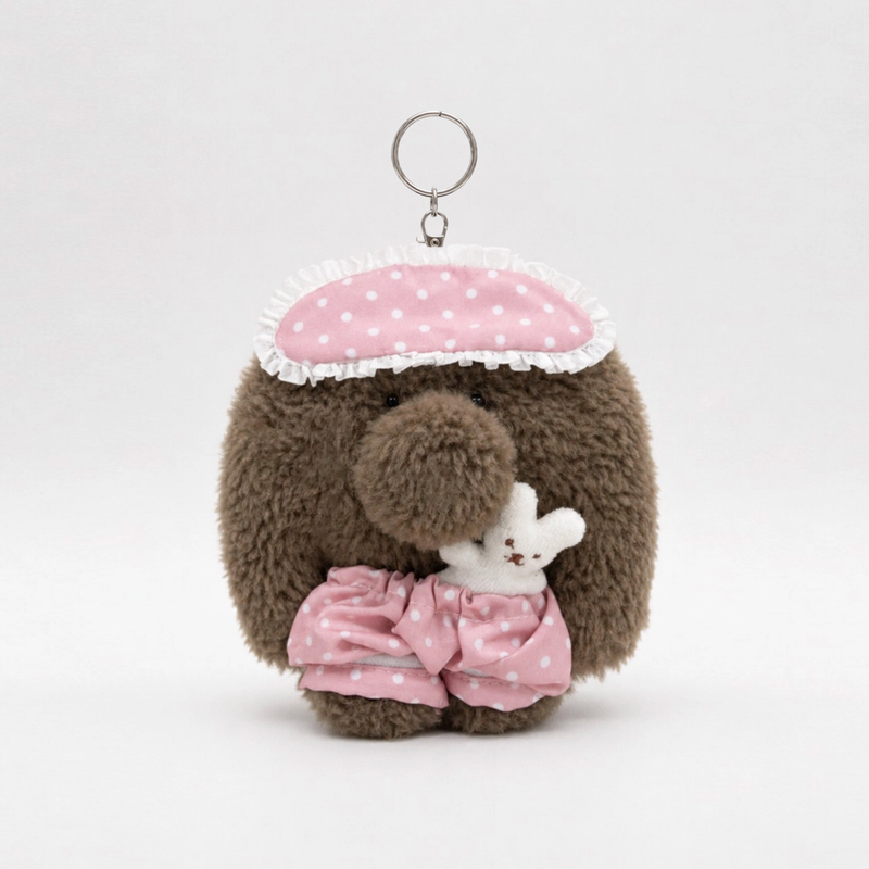 cumo(クモ)の「【MADE】パジャマズカモ (mud) (keyring)(トイ/キーホルダー)」