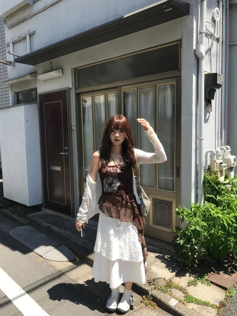 lace flower sleeve
