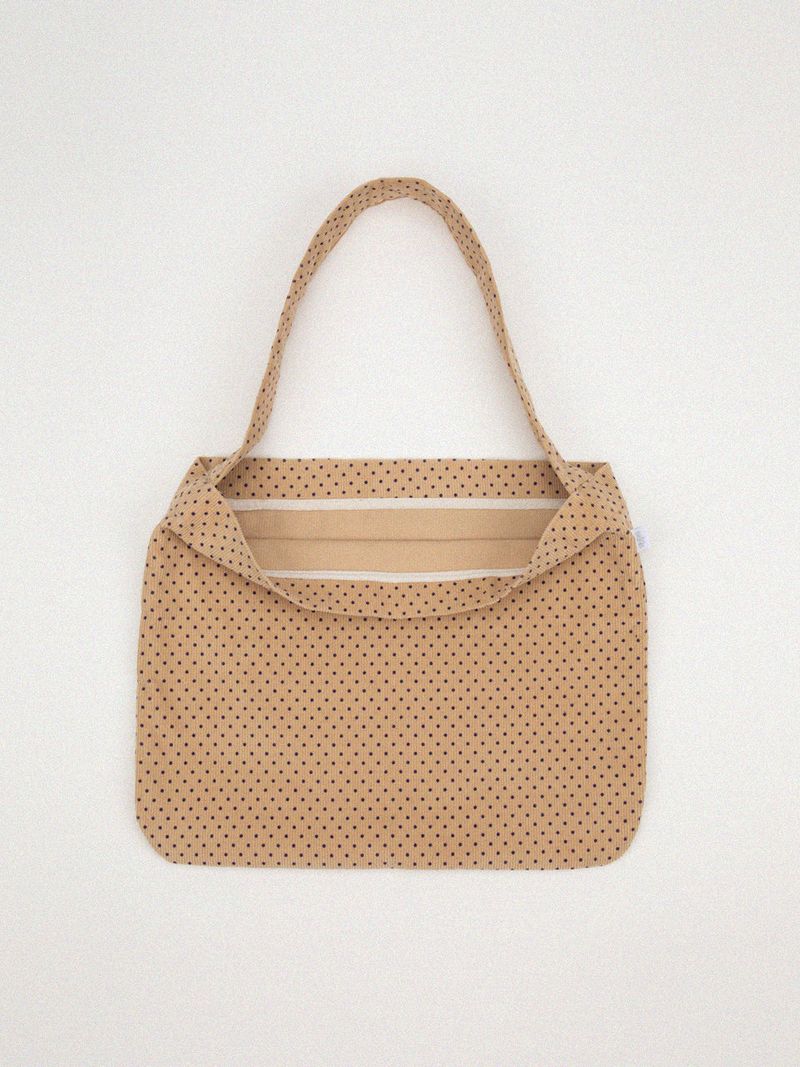 【MADE】sppe dot corduroy bag [beige]