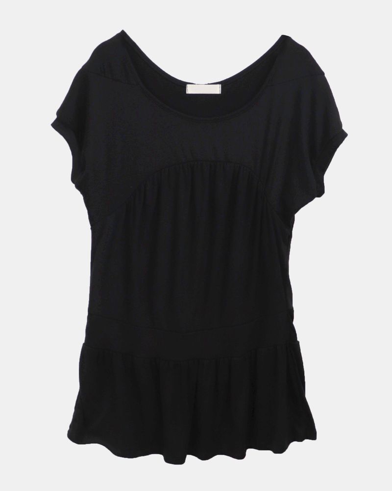 Logan Layered Short-Sleeve Dress