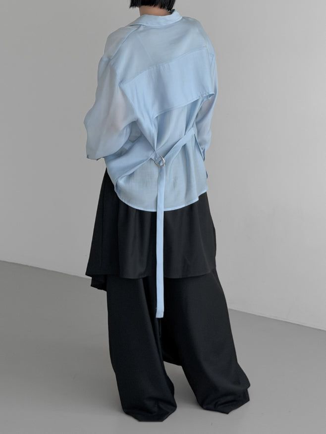(Unisex) Tre Maxi Strap Wrap Slacks