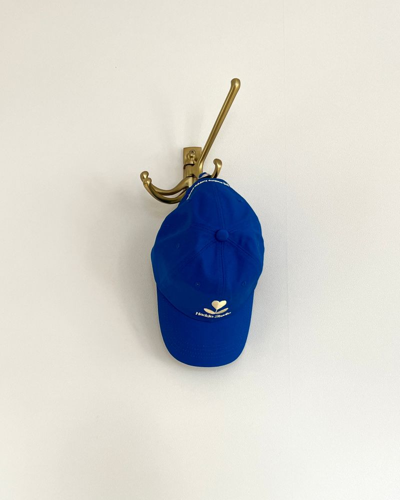 HADDE LOGO BALL CAP BLUE