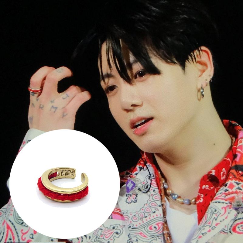 ccnmade（チェチャンナムメイド）の「[BTS JK] Adaptation Ring (Red)（Accessories）」