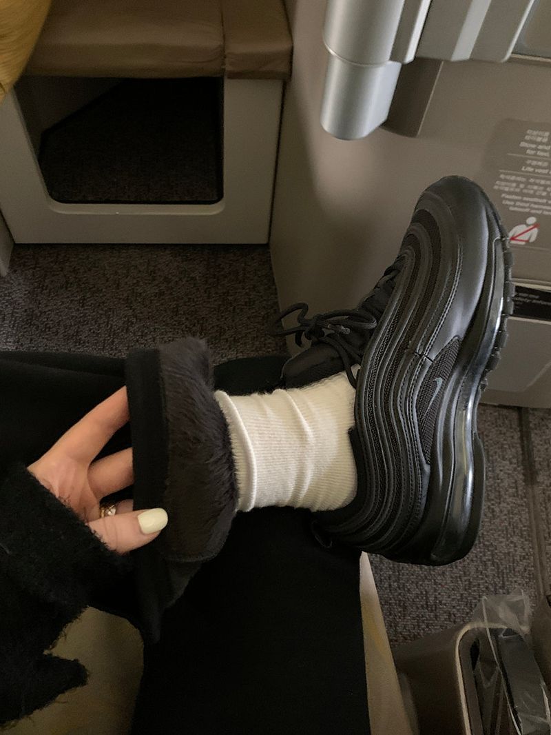 [MADE] Airport long bootcut banding pants -Basic