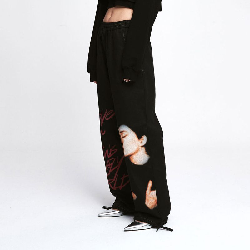 KISS Jogger pants [Black]
